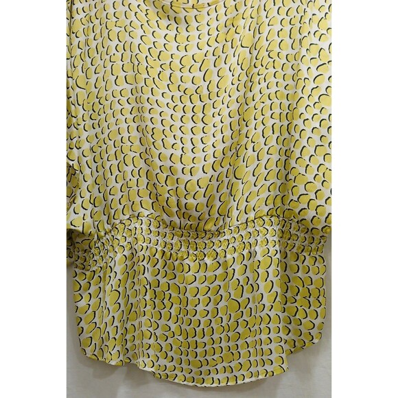 Rafaella Top Woman Plus 2XL XXL Sleeveless Green Black Circles Lightweight CUTE! - Picture 5 of 8